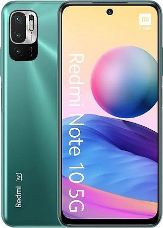 Smartphone Xiaomi Redmi Note 10 128GB/4GB RAM 5G Versão Global - Lake Green/Verde