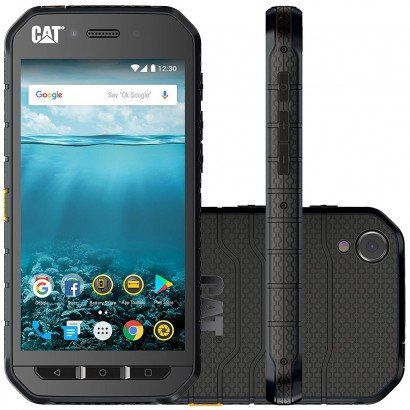 Smartphone Militar Caterpillar S41 32GB 4G Dual Chip Desbloqueado Ultra Resistente - Preto