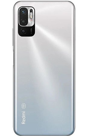 Smartphone Xiaomi Redmi Note 10 128GB/6GB RAM 5G Versão Global - Silver/Prata