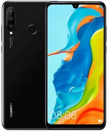 Smartphone Huawei P30 Lite 128GB Dual Chip Versão Global Desbloqueado Com Capa - Preto