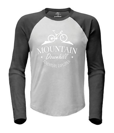 Camiseta JackRabbit Mountain Bike Pro Manga Longa UV50+
