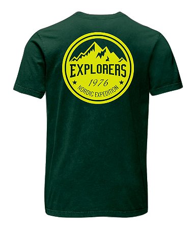 Camiseta Jackrabbit Explorer Cinza Aço