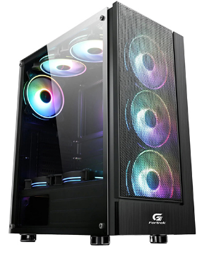 Gabinete Gamer, RGB, Lateral em  Acrílico