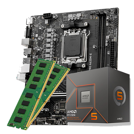 Kit Upgrade AMD R5 8000series c/ vídeo, 16GB RAM