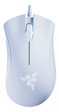 Mouse Gamer Razer Deathadder Essential, Branco , 6400DPI