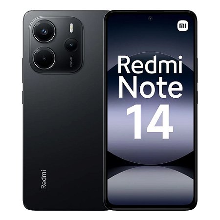 Smartphone Xiaomi Redmi Note 14 4G, Dual-Sim, 4G, 256GB/8GB, Preto