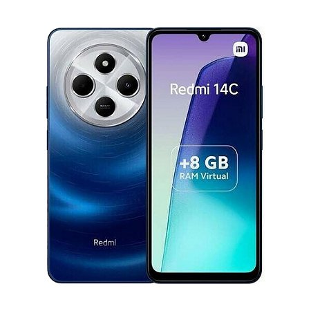 Smartphone Xiaomi Redmi Note 14C, 256GB/8GB, Azul