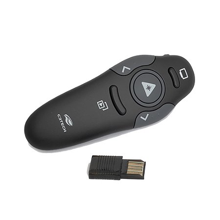 Apresentador Sem fio, com laser, AP-400, C3Tech