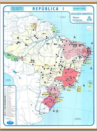 Mapa Brasil República I