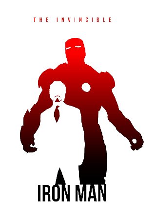 Quadro Decorativo Iron Man The Invincible  - MV0004