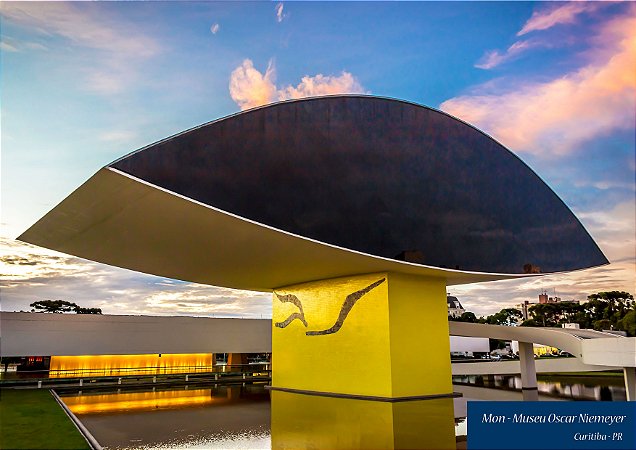 Quadro Decorativo Museu Oscar Niemeyer - FT0001