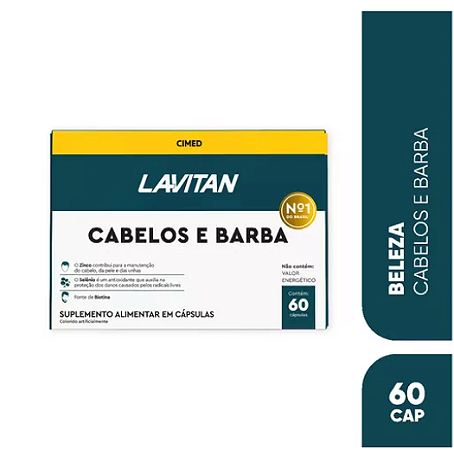 Vitamina Cabelos & Barba