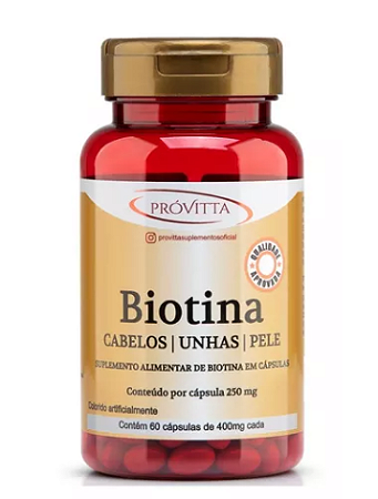 Biotina 400mg 60 comprimidos