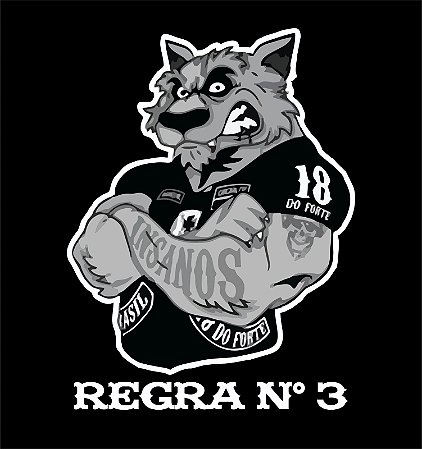 Bandeira Regra 3 - Lobo