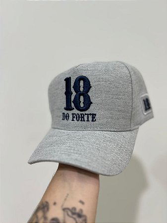 Boné 18 do Forte - Cinza