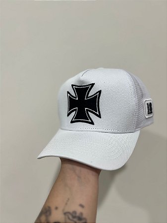Boné Cruz de Malta - Branco