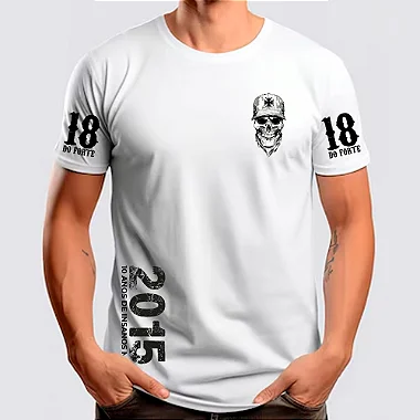 Camiseta Since 2015 - 10 anos de história Branca