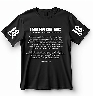 Camiseta Loucura pelo nosso Ideal - 10 anos de história
