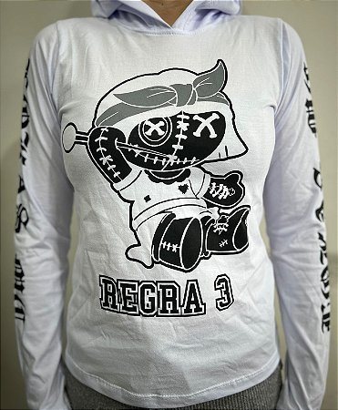 Manga Longa Regra 3 Lokas Mc - Branca