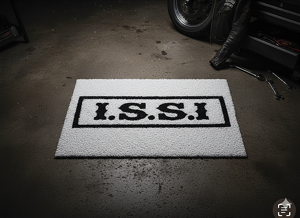 Tapete Capacho I.S.S.I branco