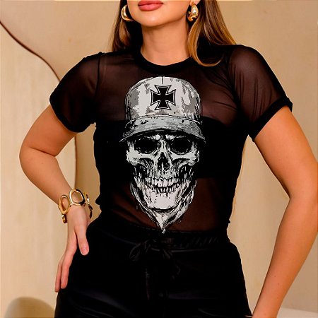 Blusa Tule - Insanos Mc