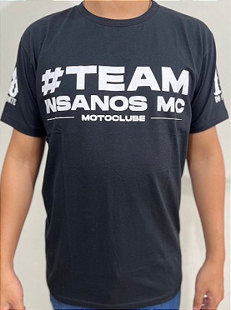 Camiseta #Team Insanos Mc