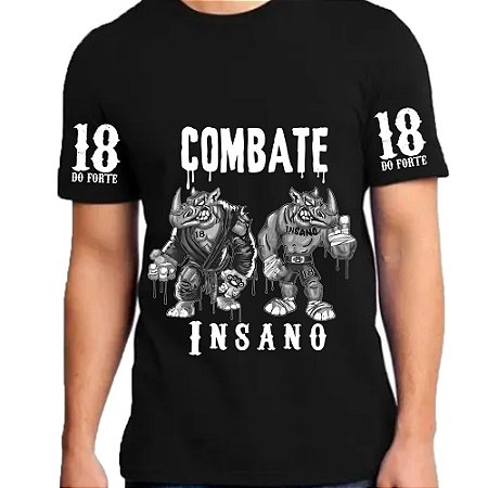 Camiseta Combate Preta
