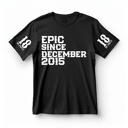 Camiseta Epic 2015 - Preta