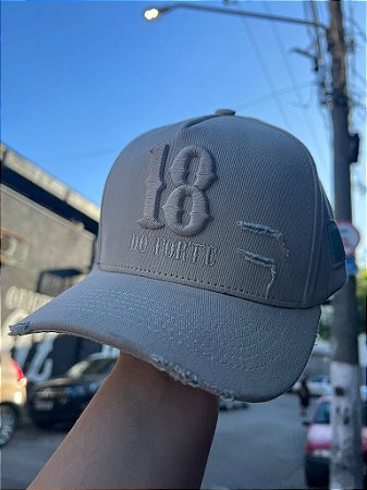 Boné 18 do Forte - Dourado/Bege