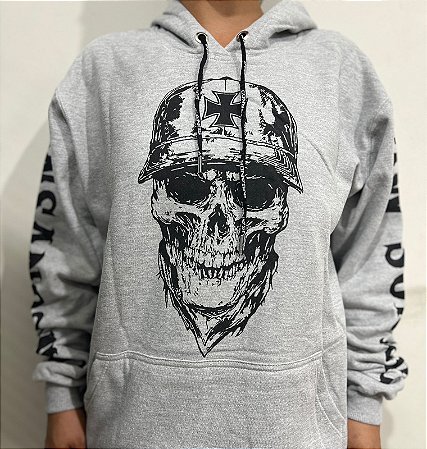 Moletom Família Insanos Mc - Cinza