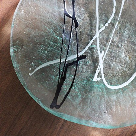Centro Mesa Glass Fusing - Free Painting