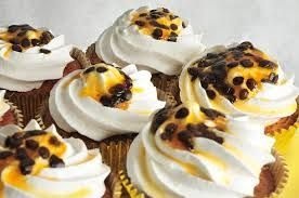 Cupcake Mousse de Maracujá