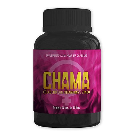 CHAMA ROSA 60 cápsulas