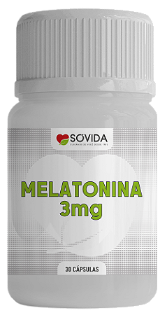 Melatonina 3mg 60 cápsulas
