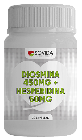 DIOSMINA 450MG + HESPERIDINA 50MG 30 CAPS