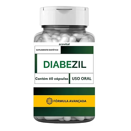 1 Frasco de Diabezil | Suplemento Natural para Controle de Glicose e Diabetes