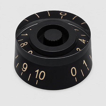 Knob Preto Guitarra Baixo Les Paul SG PRS Unidade