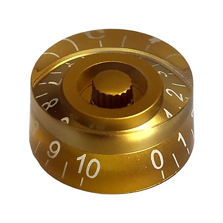 Knob Dourado Guitarra Baixo Les Paul SG PRS Unidade