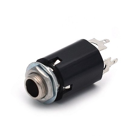 Jack P10 Plástico Para Violão Viola Guitarra Baixo Completo