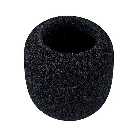 Espuma para Microfone Padrão Tradicional Preto