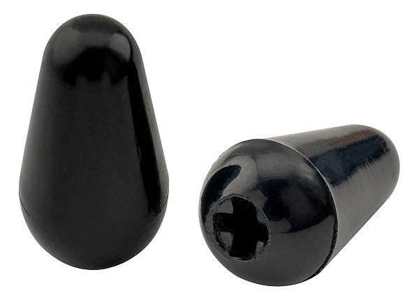 Knob Ponteira Para Chave 5 Posições Guitarra Strato Preto 1 Un.