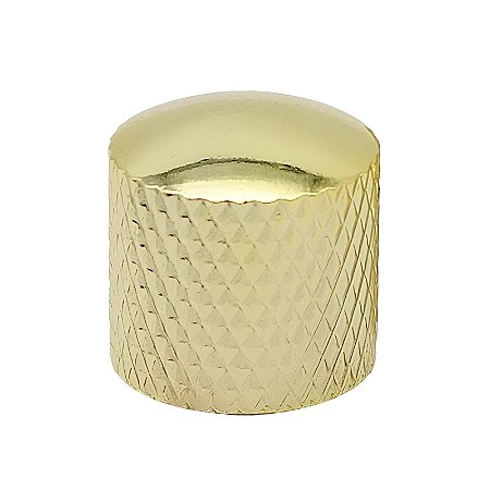Knob Metal Volume Tone Guitarra Baixo Dourado Unidade