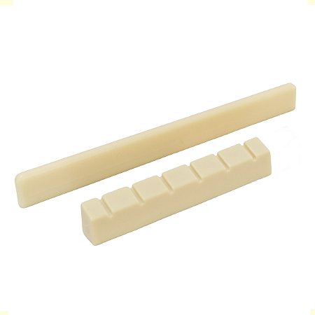 Kit NUT 50mm e Rastilho 80mm Para Violão Nylon em Plastico ABS