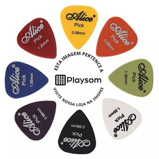 Palheta para Violão Guitarra Baixo Medida de 1.2mm 1Un.