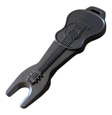 Extrator Saca Pinos para Violão Corda de Aço Formato de Violão