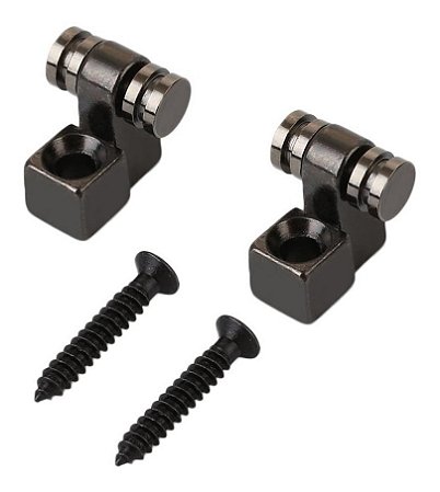 Rebaixador de Cordas Retentor String tree Roller para Guitarra Preto