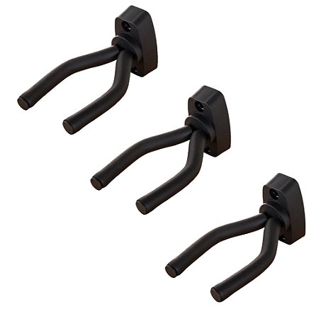 Suporte de Parede para Violão Guitarra Baixo 3 Un.