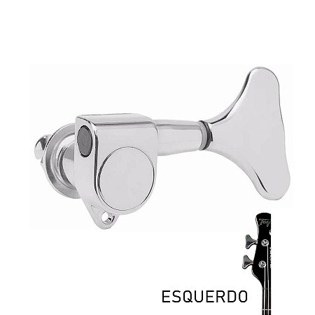 Tarraxa Blindada Baixo Elétrico Baixolão Lado Esquerdo 1Un