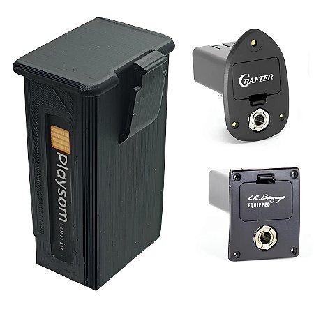 Tampa Da Bateria Violão Crafter Captador Lrbagss Lr Bagss