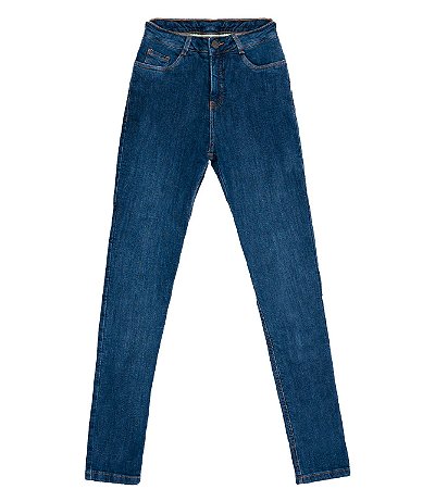 Calça Com Proteção Jeans Azul Skinny Feminina Kevlar Corse
